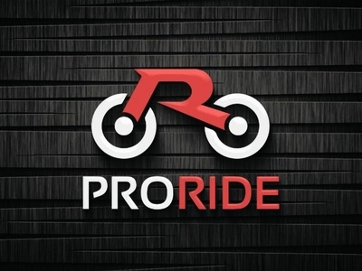 PRO RIDE branding creative creativity design flat logo pro professional ride vector