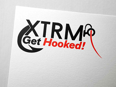 Xtrm Get Hooked branding creative fish get get fit hooked kit professional store xtreme