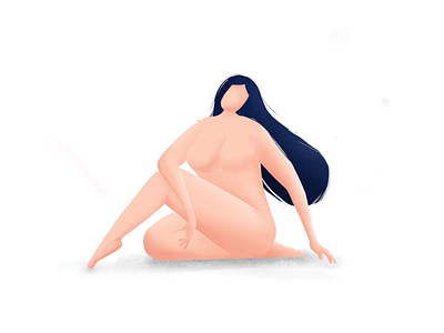 Nude Study #2 art dribbble illustration nude web