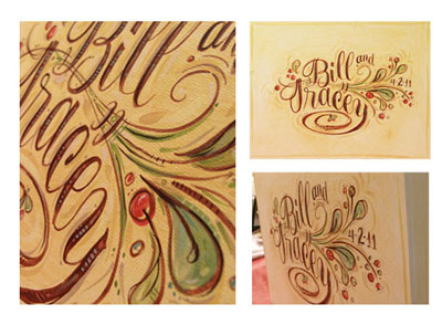 Hand Painted Monogram