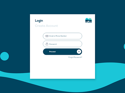 Daily UI - Login Page design ui web