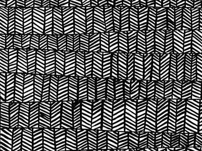 Pattern #1 illustration pattern pen and ink