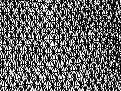 Pattern #2 gems illustration pattern pen and ink
