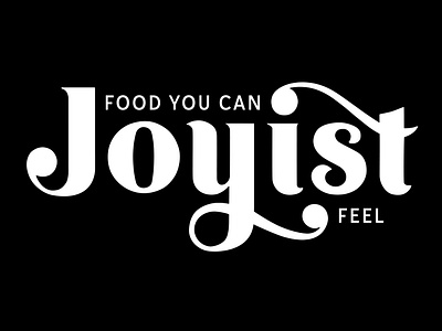 Joyist Logo branding branding and identity cafe hand lettering identity joyist lettering logo