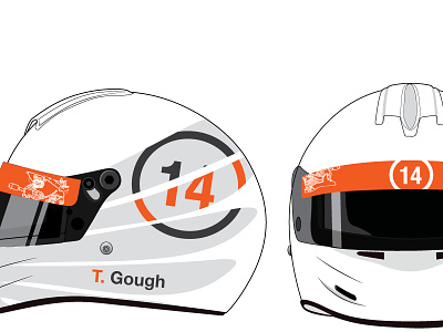 Helmet livery automotive helmet livery racecar racing vinyl