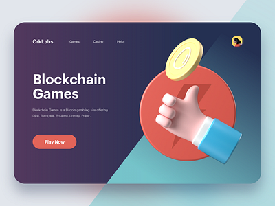 Crypto Games Banner 3d 3d illustration banner branding c4d dashboad design flat game illustration landing page octane ui ux web design