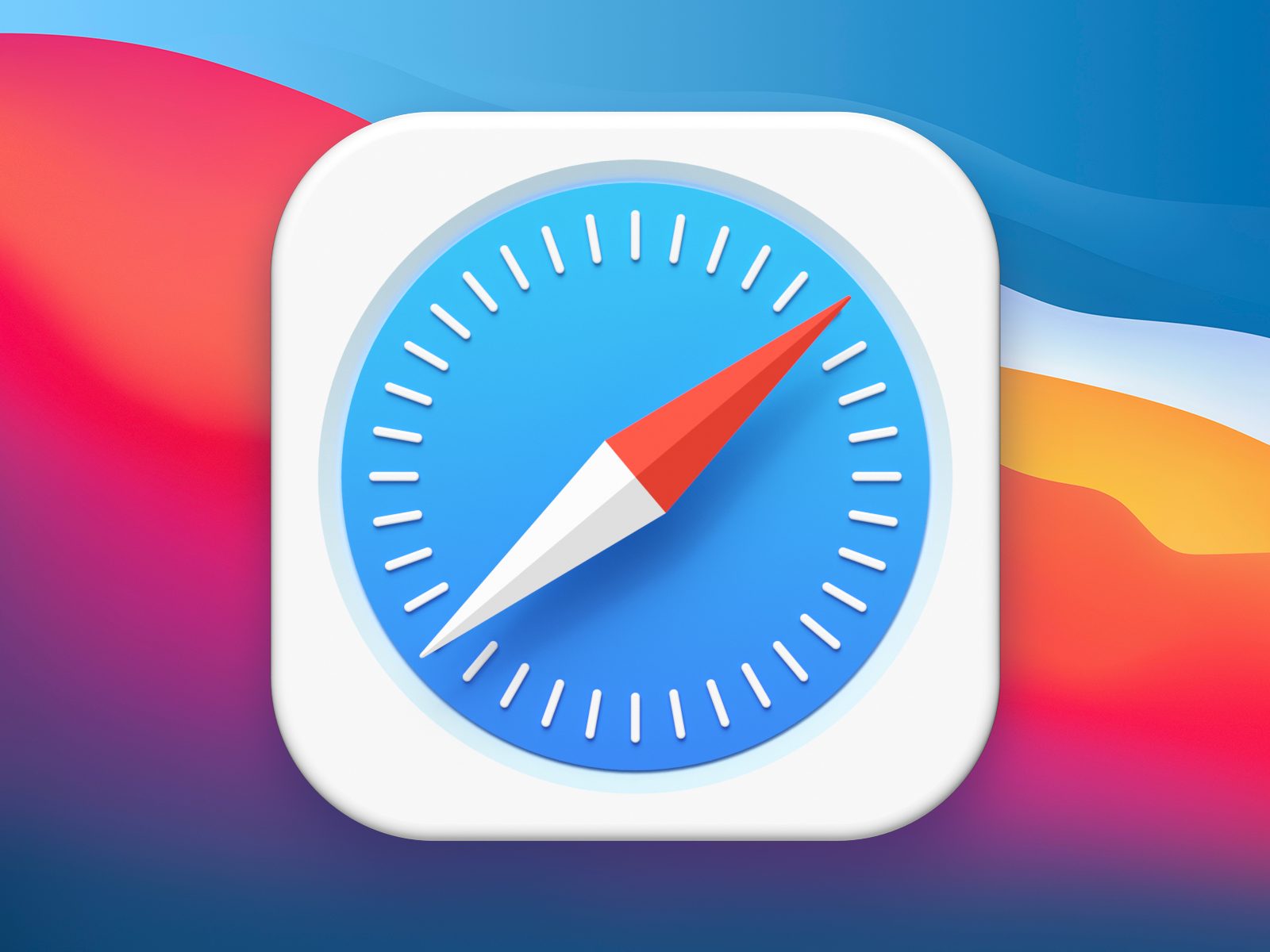 Safari icon on macbook pro