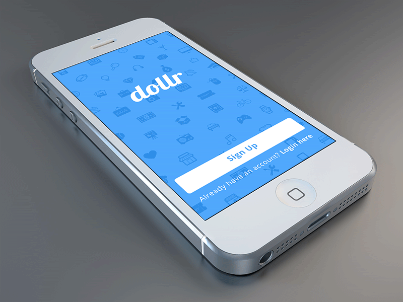 dollr gif login sign up