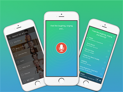 iPhone 6 Muko App artists iphone 6 microphone music app playlist