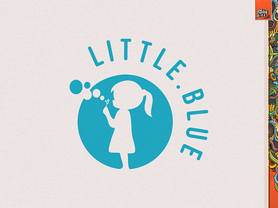 little.blue branding design illustration logo logo design typography warsaw