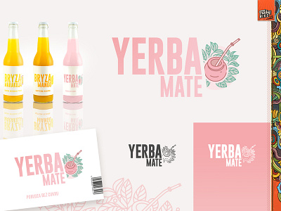 Bryza Yerba Mate branding design label design logo logo design package design tea yerba mate