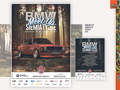 BMW MeetUp Siemiatycze '19 branding design illustration logo logo design photography photoshop poster typography