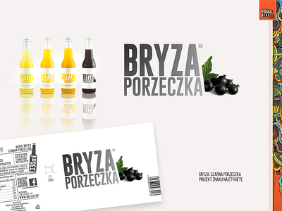 BRYZA: Black Currant branding design illustration label design logo logo design package design typography warsaw warszawa