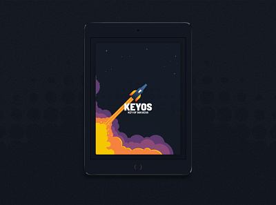 KEYOS app design app app design branding design illustration logo logo design ui ux vector warszawa
