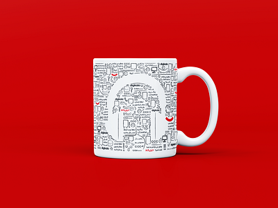 Digikala mug Design