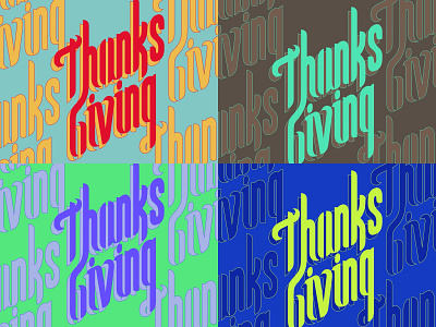 Thanksgiving2019 design font fypeface typography vector