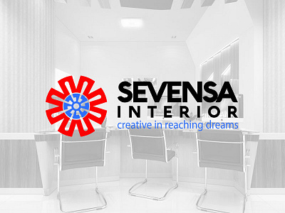 Sevensa Interior branding branding design design illustration illustrator logo logo 2d logo design vector