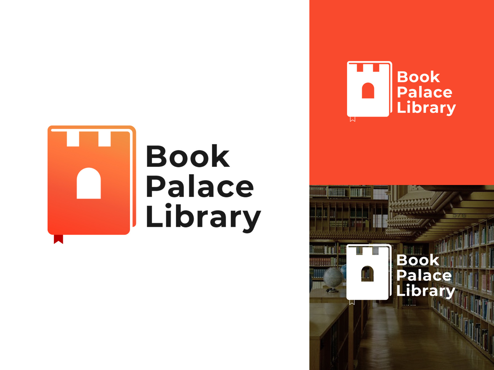 Book Palace Library by robbi d on Dribbble