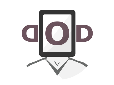 Dopp Logo brand faceless ipad logo