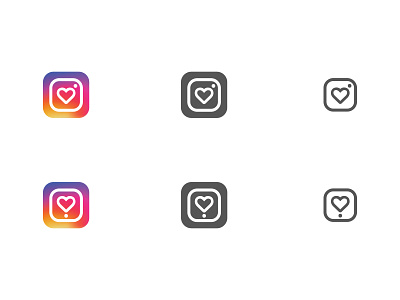 Instagram Logo Redesign branding concept design flat gradient icon instagram logo rebranding redesign simple vector