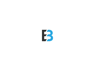 EB Logo Design art brand and identity branding design eb flat icon logo simple simple logo vector