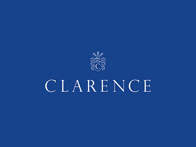 Clarence — Branding branding design illustration logo typography