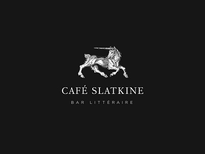 Café Slatkine — Branding branding design logo typography