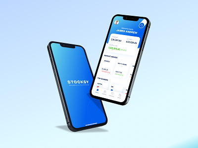 Stocksy app concept for buy and sell stocks androind appconcept appdesign application ios mobile mobileapp mobileui ui uidesigner