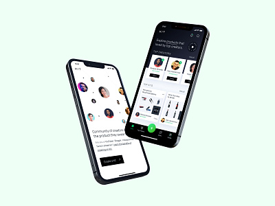 App UI Concept for kit.co