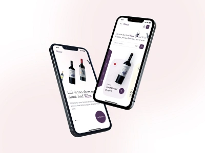 Wineshop app UI Concept application homescreen mobileapp mobileui onboarding ui uidesign uidesigner ux wineshop