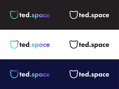 ted.space - cryptocurrency logo flat icon logo