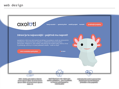 axolotl - foundation website