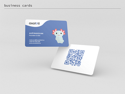 axolotl - foundation business cards