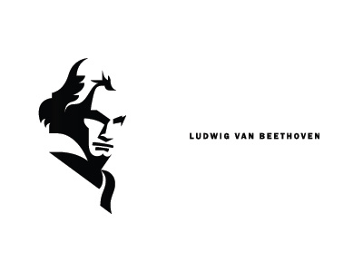 LUDWIG VAN BEETHOVEN classic logo music