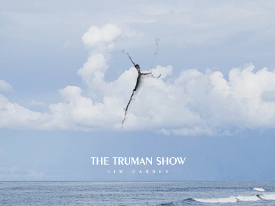 The Truman Show carrey jim poster show the truman