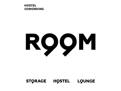 Room99 coworking hostel logo navigation