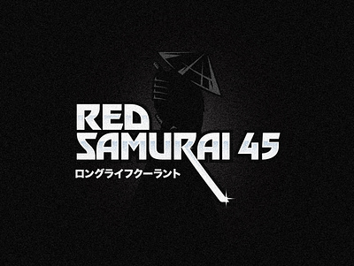 RedSamurai art japanese logo red samurai