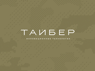 Tiber branding logo logotype type