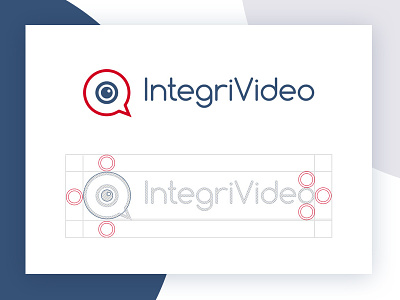 Logo IntegriVideo brand guideline identity logo