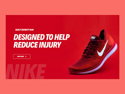 NIKE Banner branding design gaminglogo layoutdesign logo typography ui ux