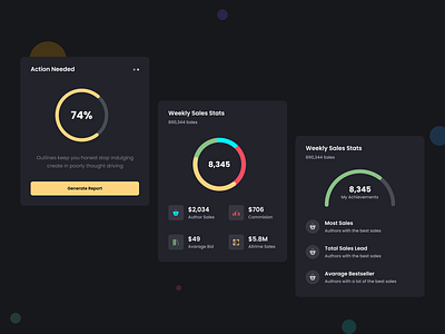 Dashboard Widgets 🎱