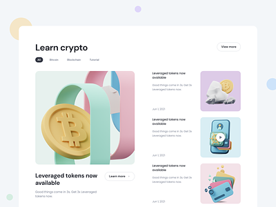 Crypto UI Widget 🔱 blockchain nft crypto dashboard dashboard sections dashboard ui ux dashboard ux dashboard widgets graphic design landing page ui landing page ux nft nft landing page nft ui ui ux ui ux design widget