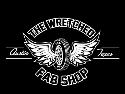 The Wretched Fab Shop Truck decal