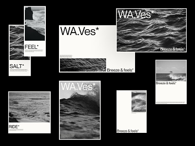 WA.Ves* - Gathered awwwards branding design lettering logo minimal pictures typography wave web website