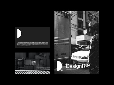 DesignR® - Pamphlet Layout branding design graphic design lettering minimal mockups typography website