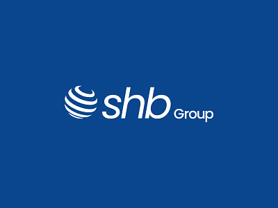 SHB Group Logo branding design design process illustration logo typography