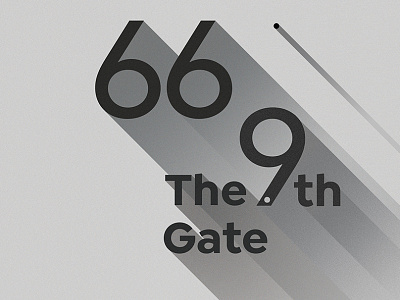 The ninth gate | Movie poster design illustration movie vector
