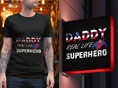 Dad T-Shirt animation dad dad t shirt design illustration papa t shirt t shirt typography vector