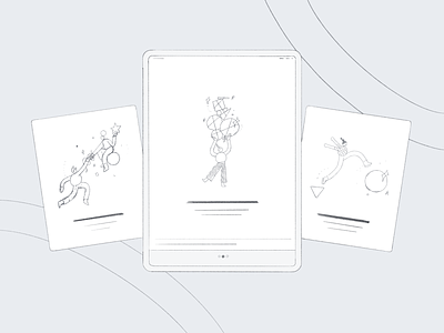 Lasso — Onboarding sketches