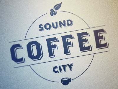 Sound City Coffee Logo coffee logo